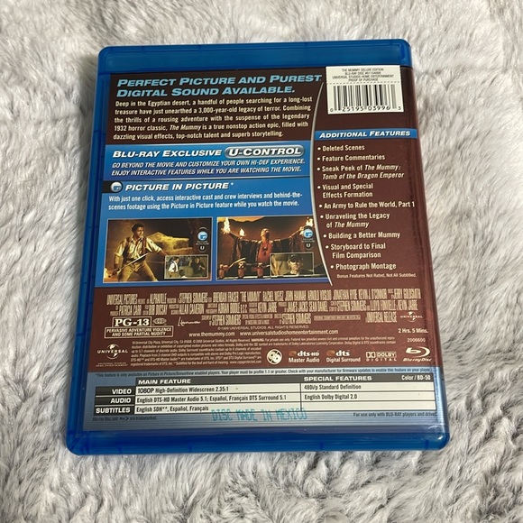 The Mummy: Deluxe Edition & Prince of Persia: The Sands of Time (Blu-Ray) - Picture 2 of 3